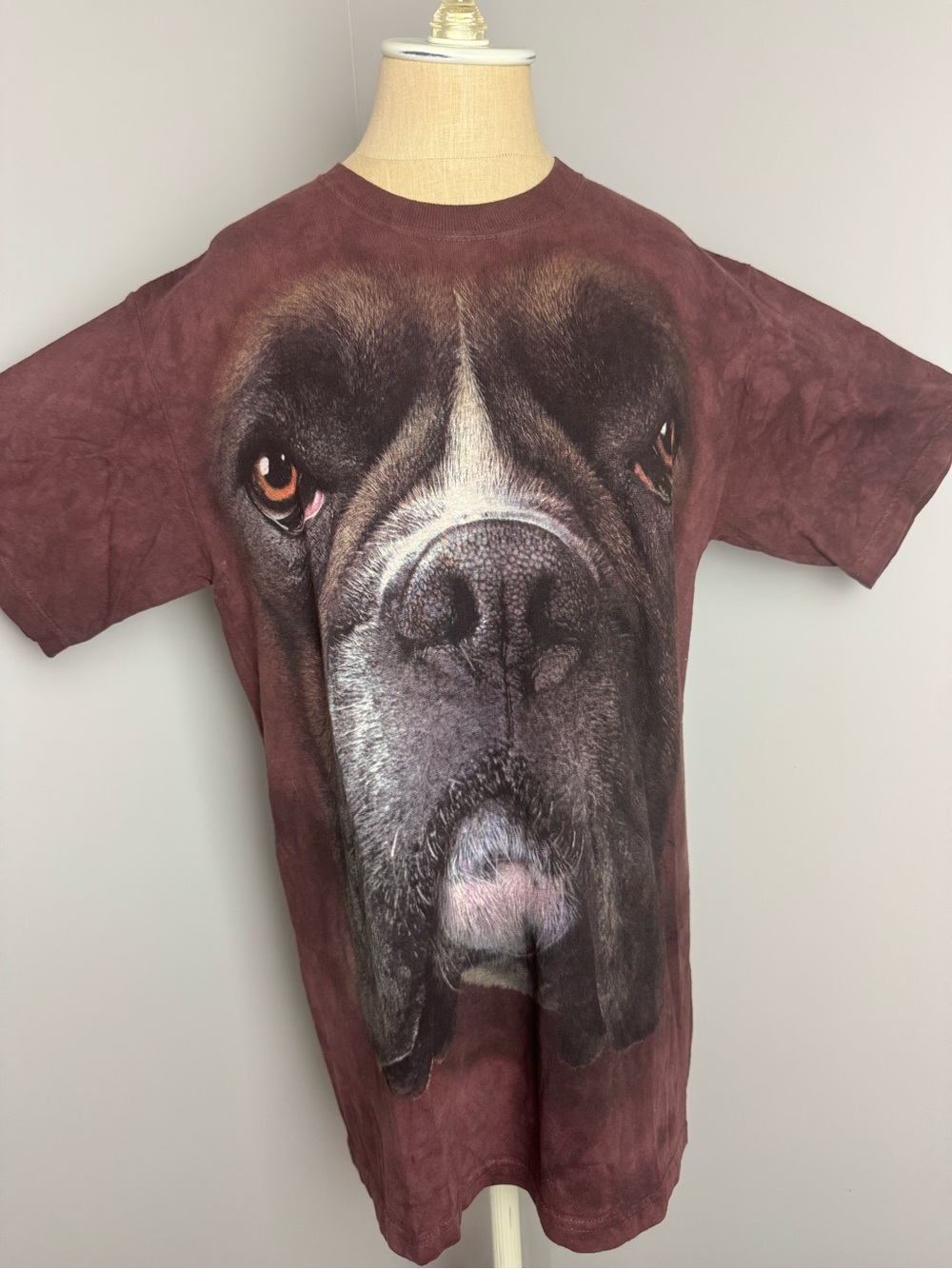 The Mountain Brown Dog Face Graphic Tee